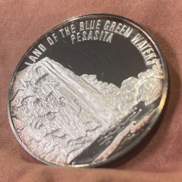 1971 SILVER SOVEREIGN NATION OF THE HAVASUPAI ~INDIAN TRIBAL SERIES .999 S PROOF - Picture 4 of 6